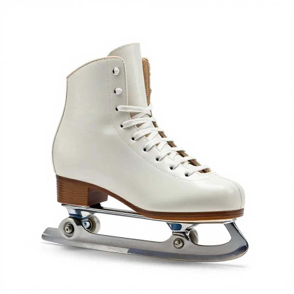 Ice skate isolated on a white background