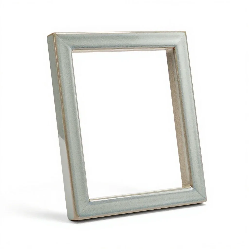Canvas stretcher frame isolated on a white background