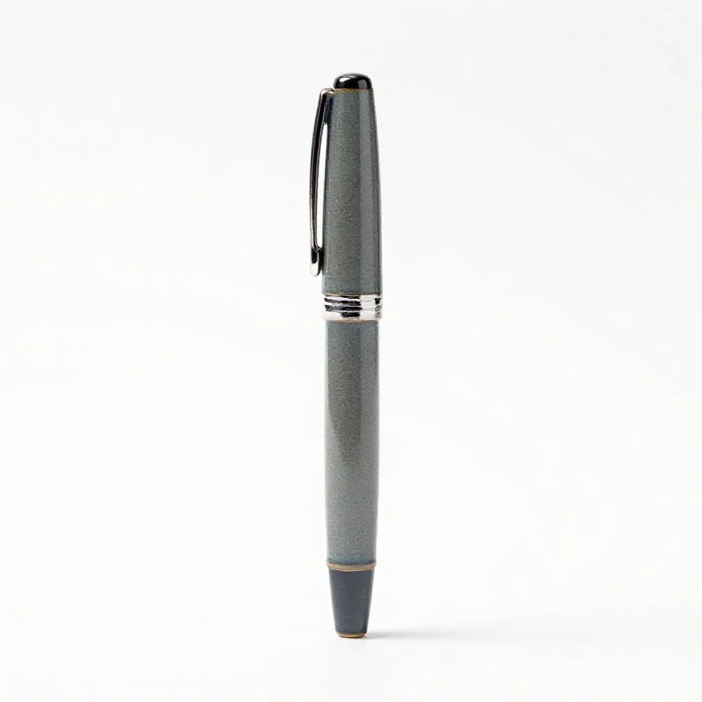 Fountain pen isolated on a white background