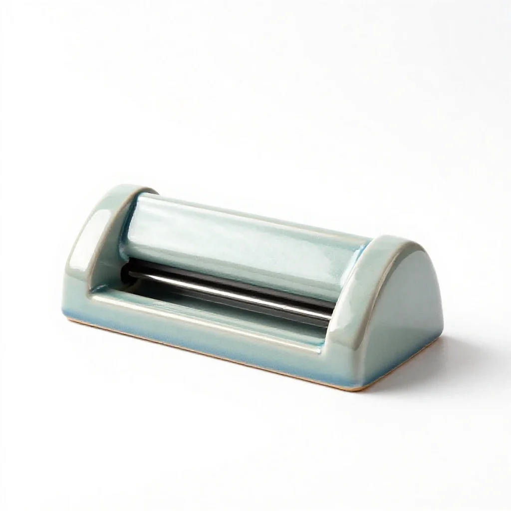 Guillotine paper trimmer isolated on a white background