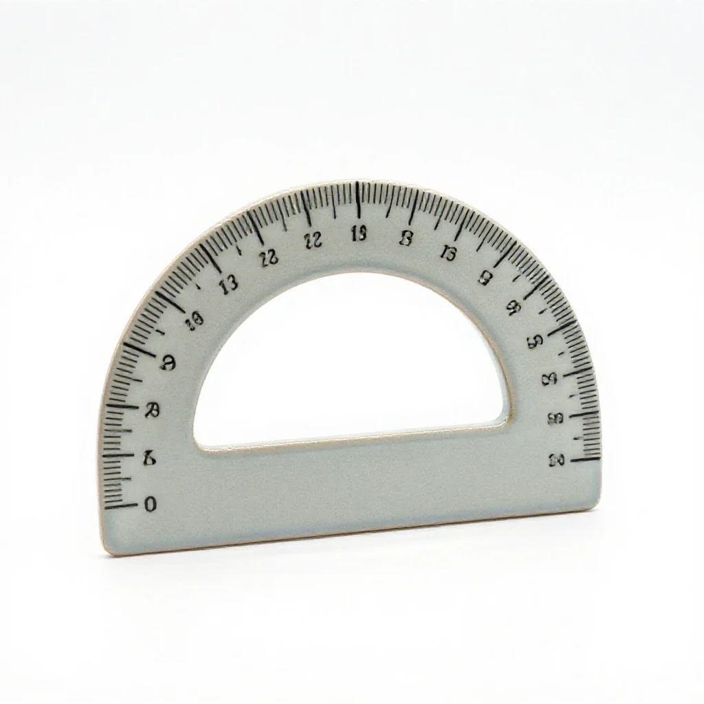 Set square isolated on a white background