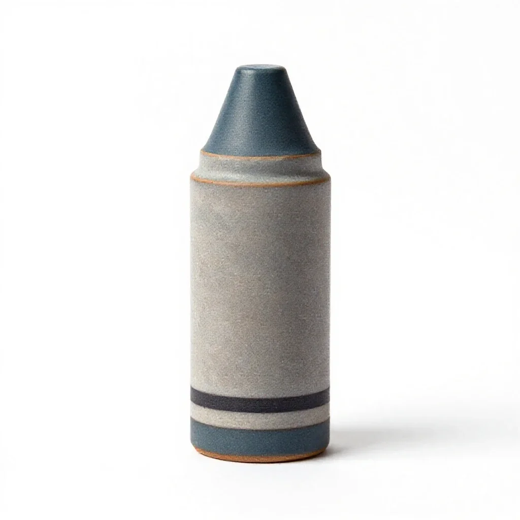 Wax crayon set isolated on a white background