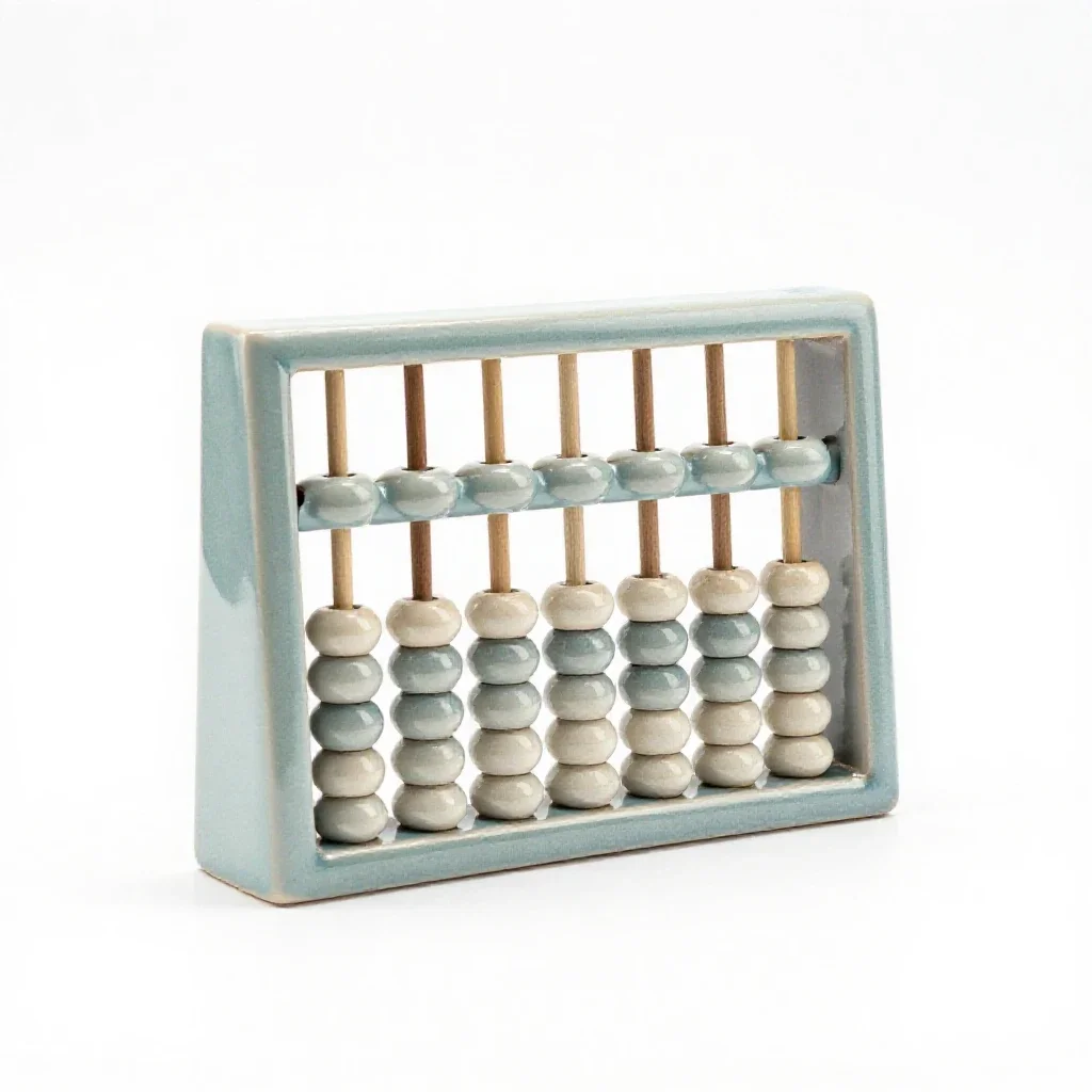 Abacus isolated on a white background
