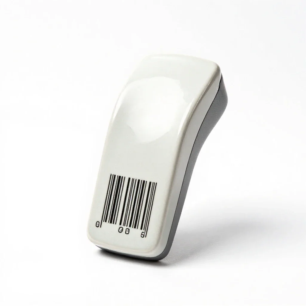 Barcode scanner isolated on a white background