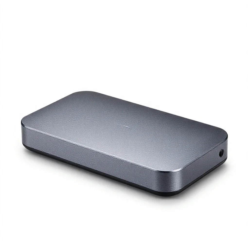 Laptop docking station isolated on a white background