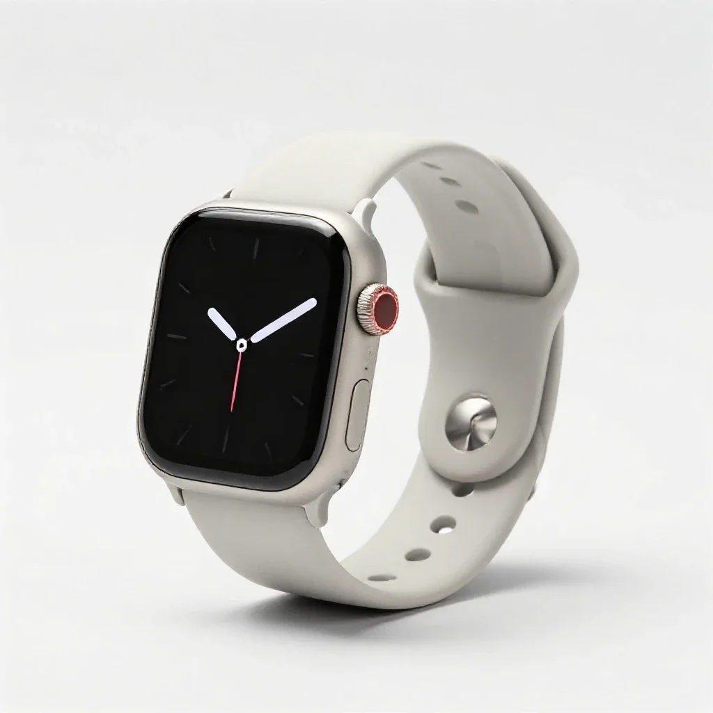 Smart watch isolated on a white background