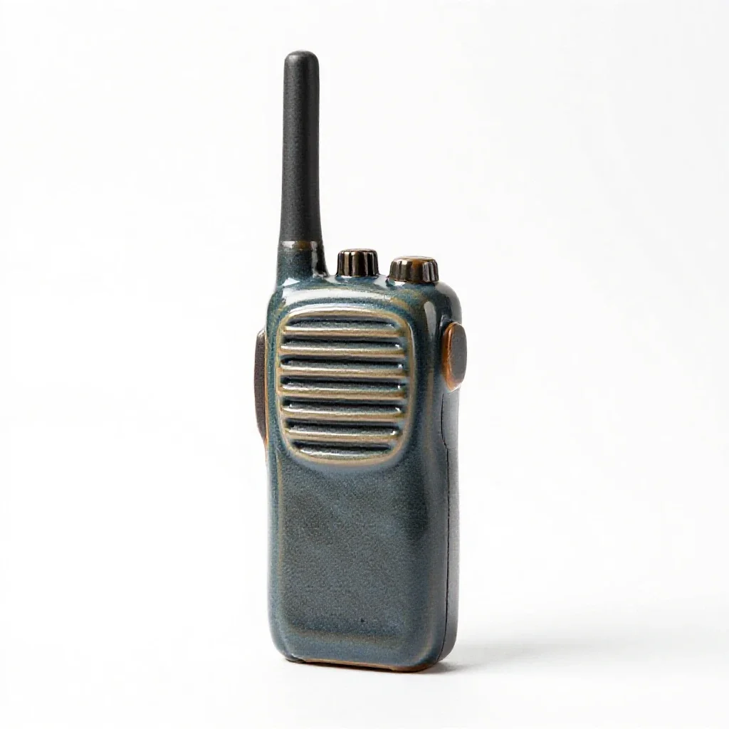 Walkie talkie isolated on a white background