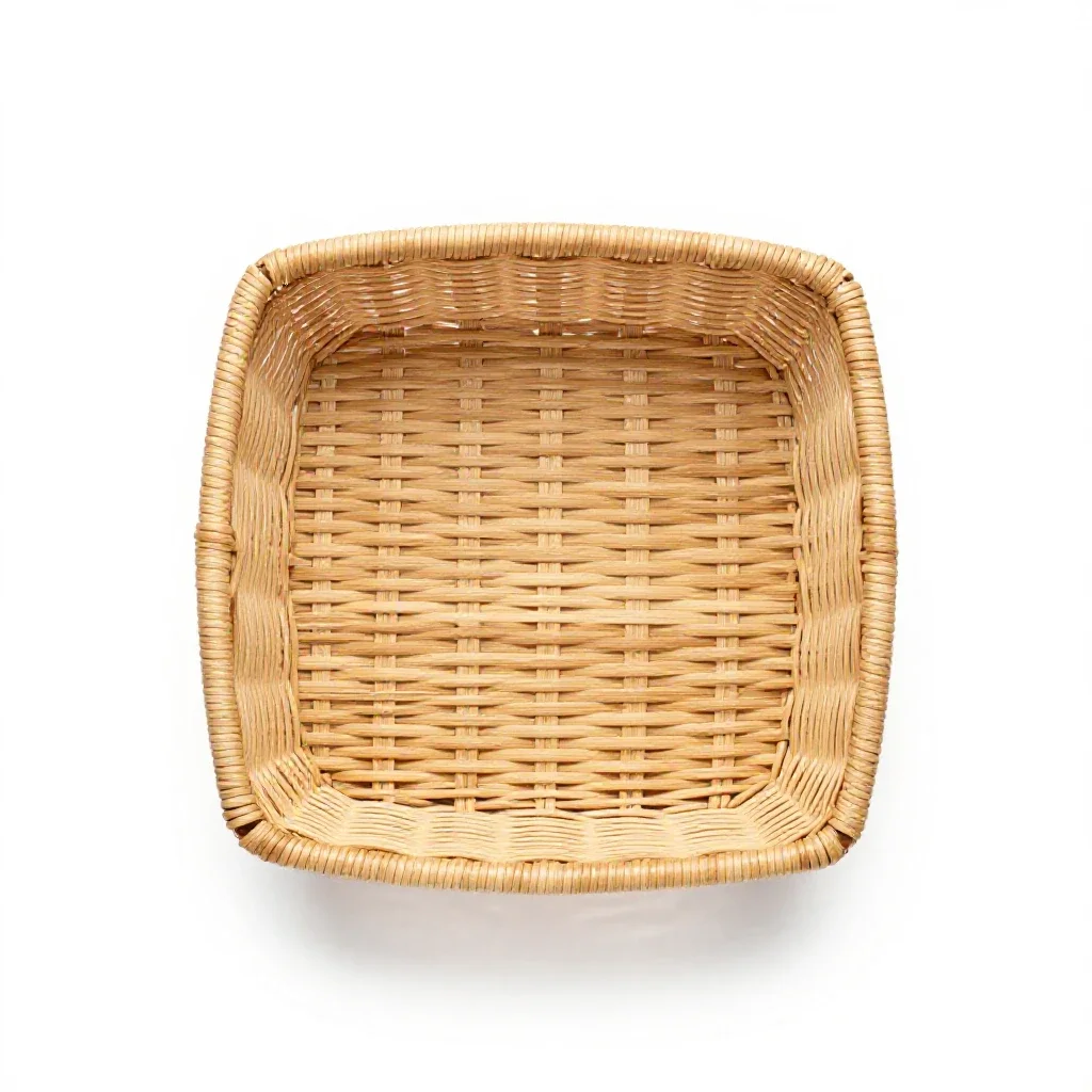 Sewing basket isolated on a white background