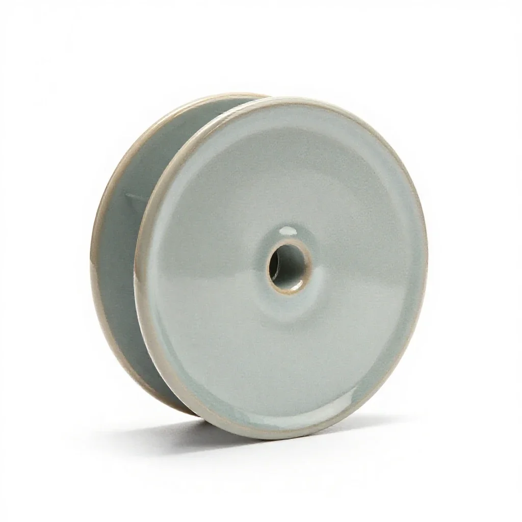 Chalk line reel isolated on a white background
