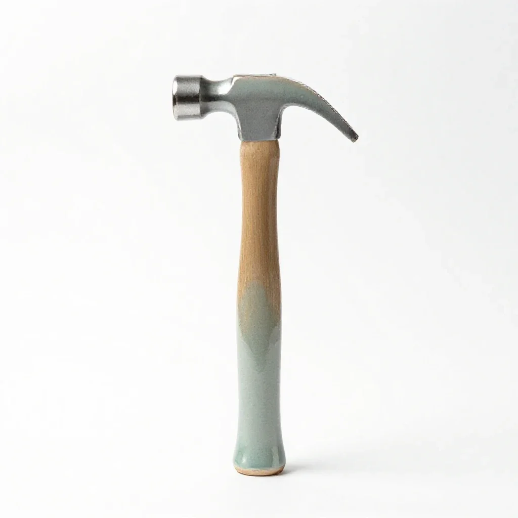 Claw hammer isolated on a white background