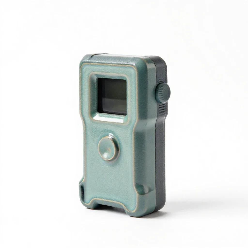 Laser distance meter isolated on a white background
