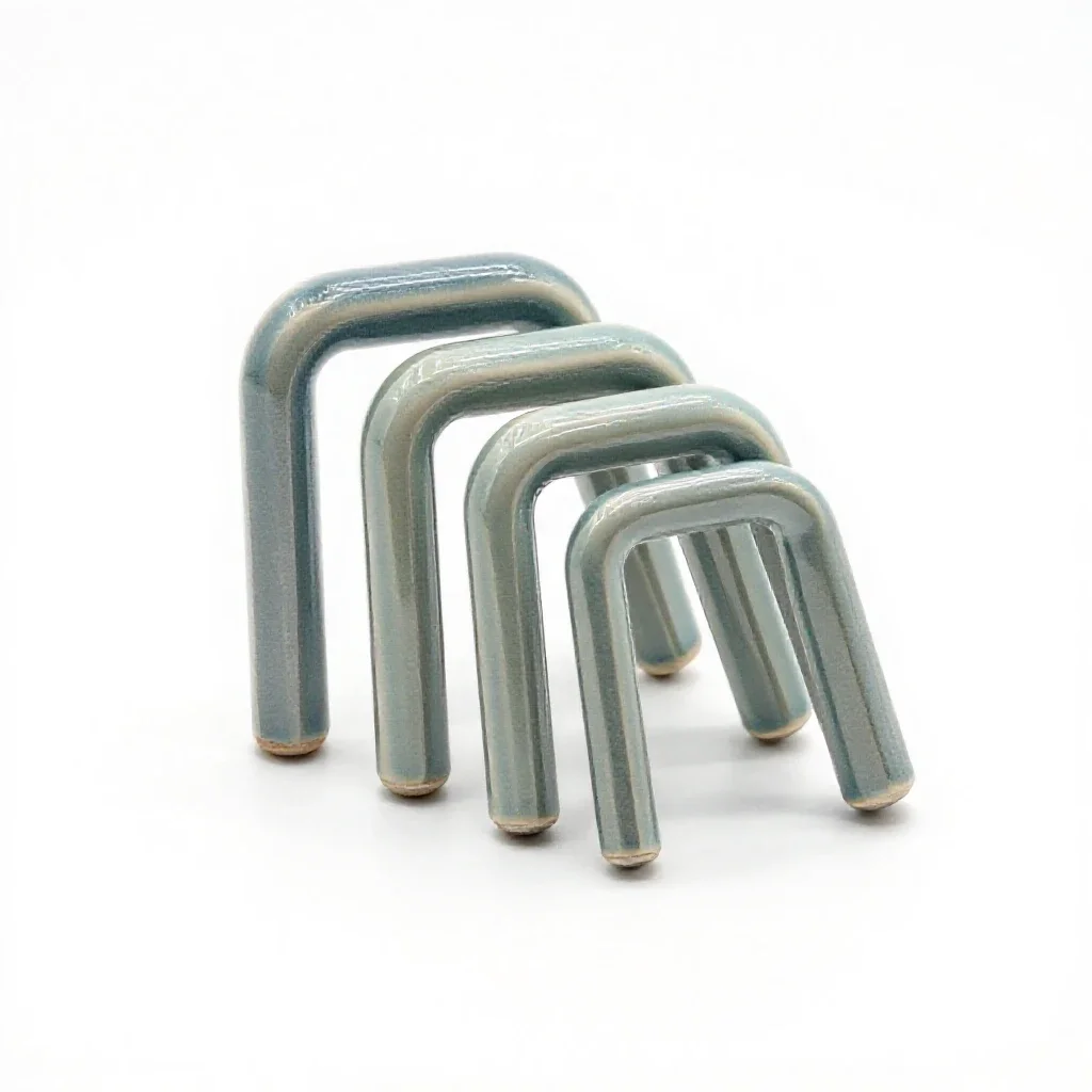 Set of allen keys isolated on a white background
