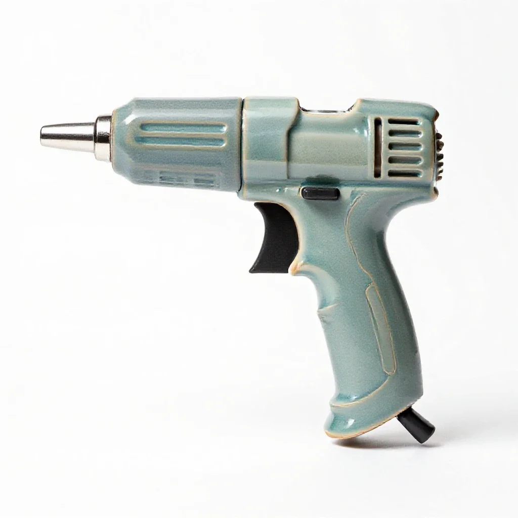 Staple gun isolated on a white background