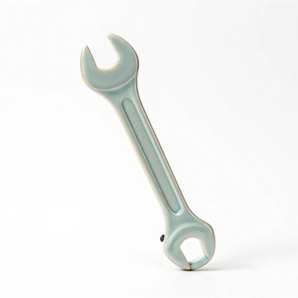 Torque wrench isolated on a white background