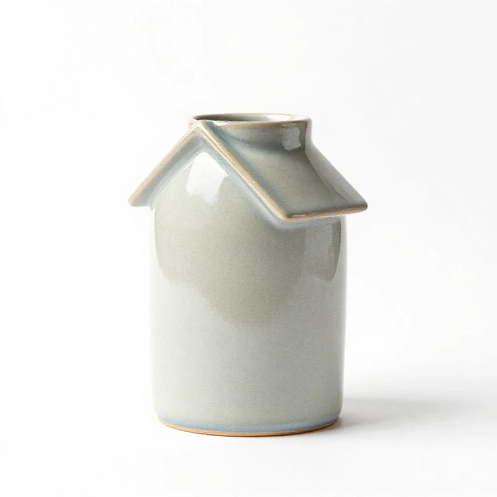 Dollhouse isolated on a white background