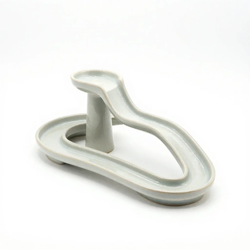 Marble run kit isolated on a white background