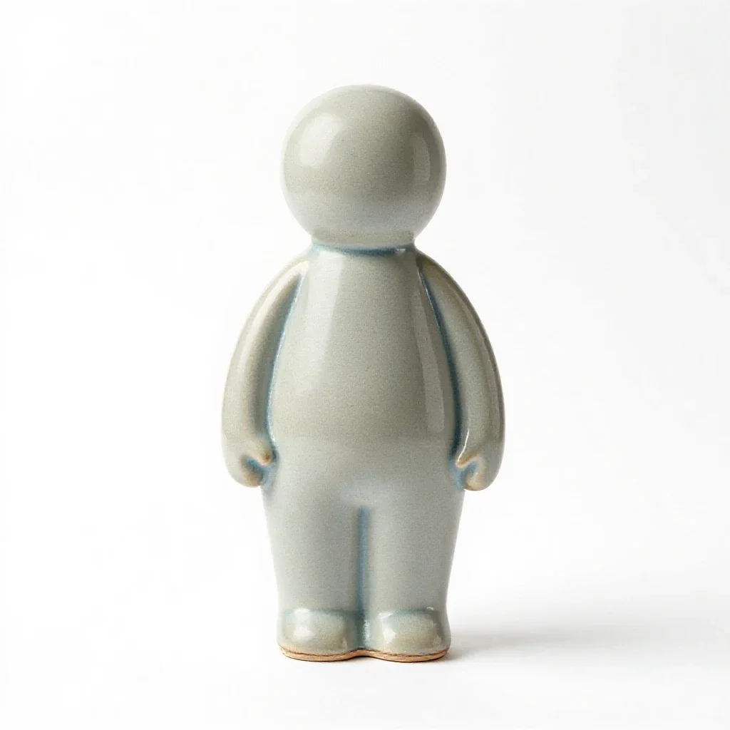 Rag doll isolated on a white background