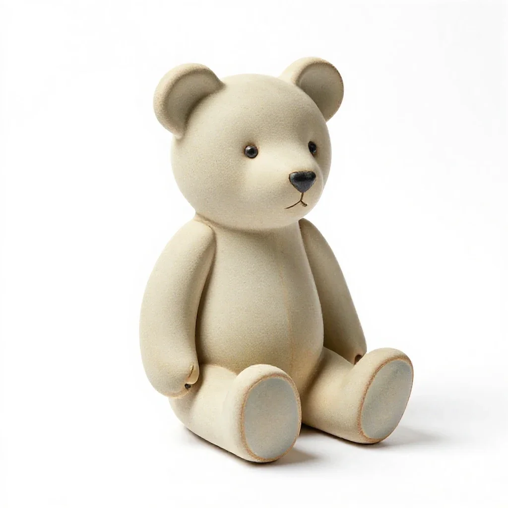 Teddy bear isolated on a white background