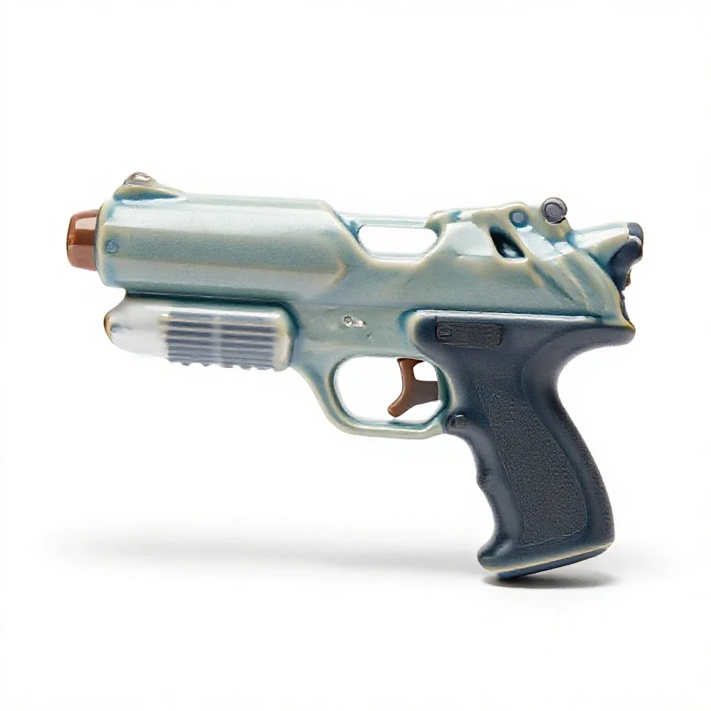 Water gun isolated on a white background