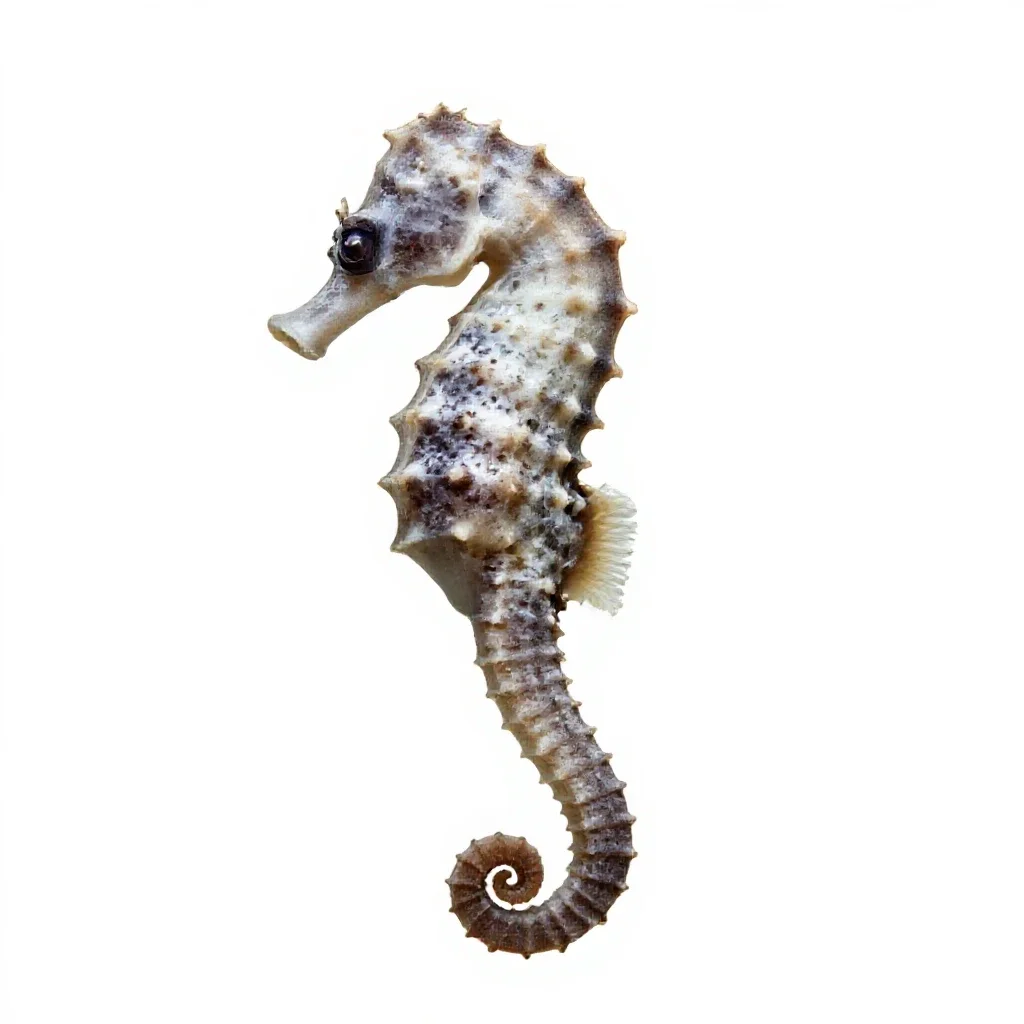 Seahorse isolated on a white background
