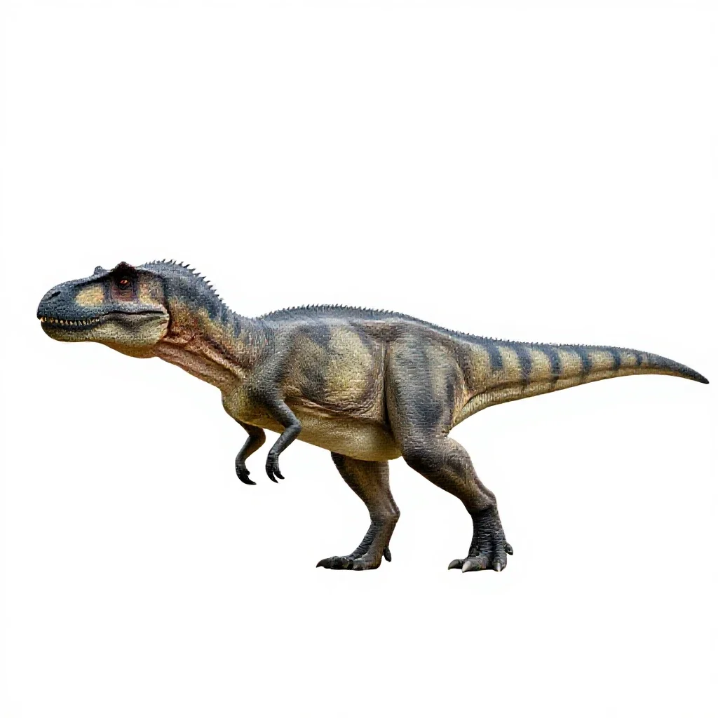 Spinosaurus isolated on a white background
