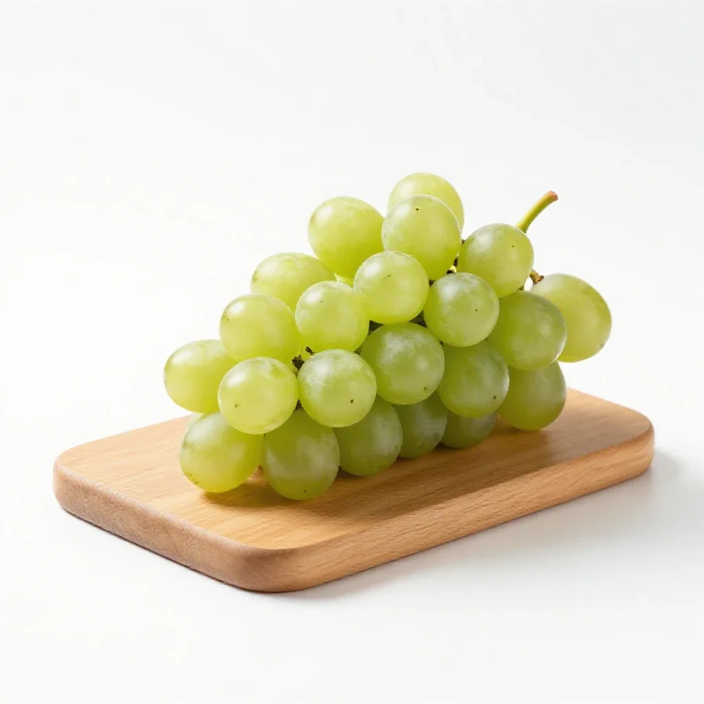 Bunch of grapes isolated on a white background