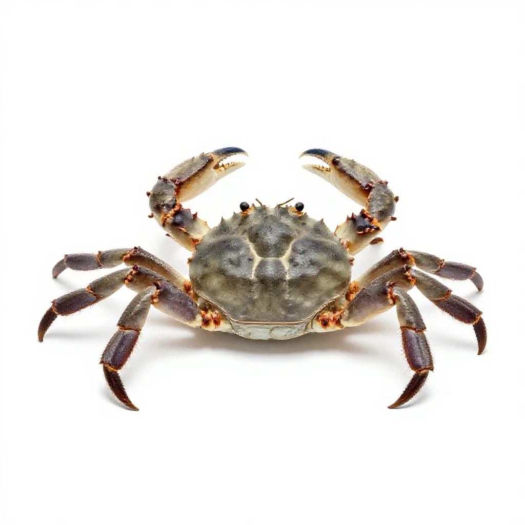 Horseshoe crab isolated on a white background