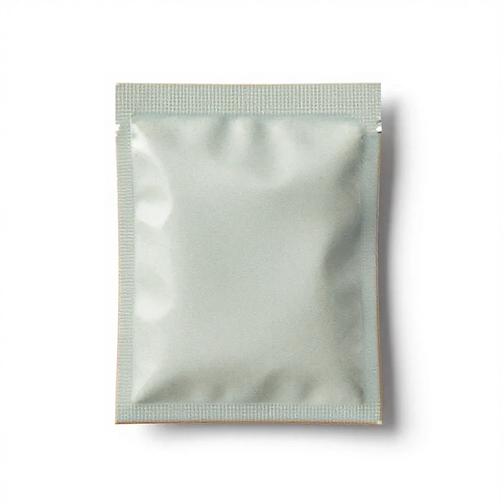 Seed packet isolated on a white background