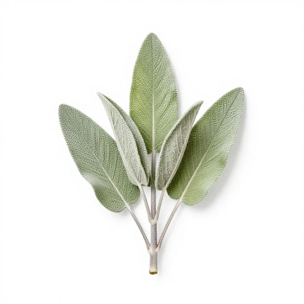 Mint cutting in water isolated on a white background