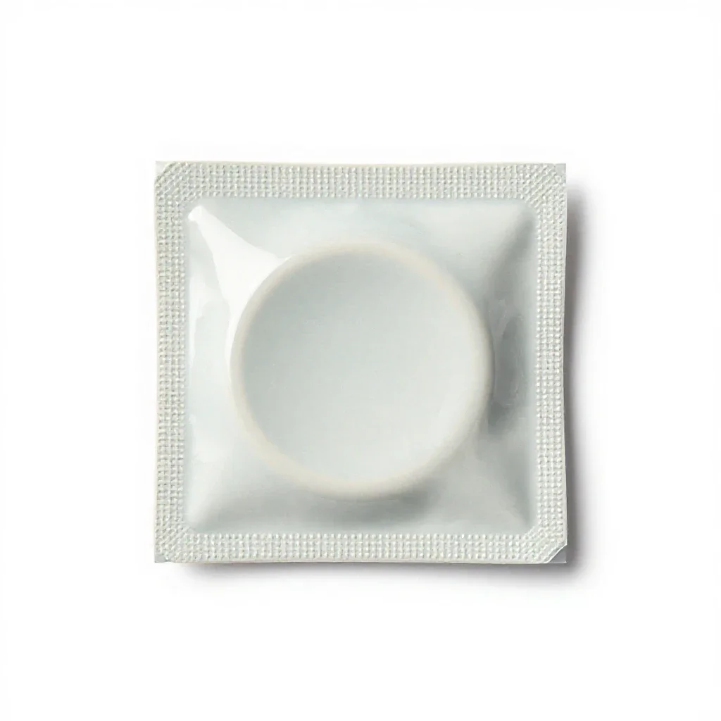 Contraceptive isolated on a white background