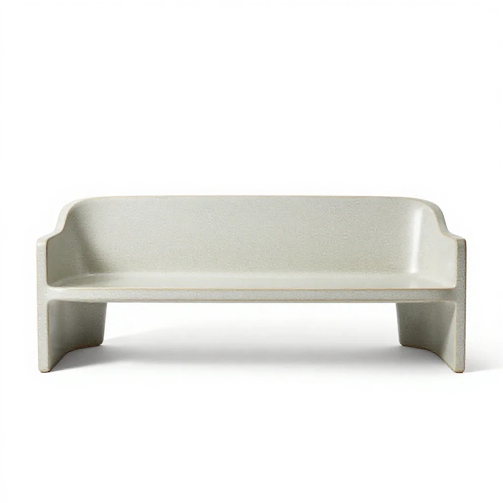 Crossbench isolated on a white background