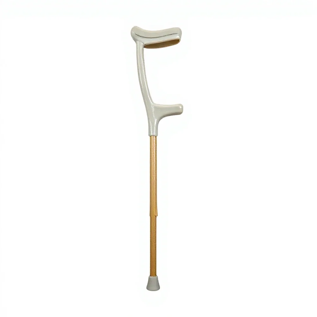 Crutch isolated on a white background
