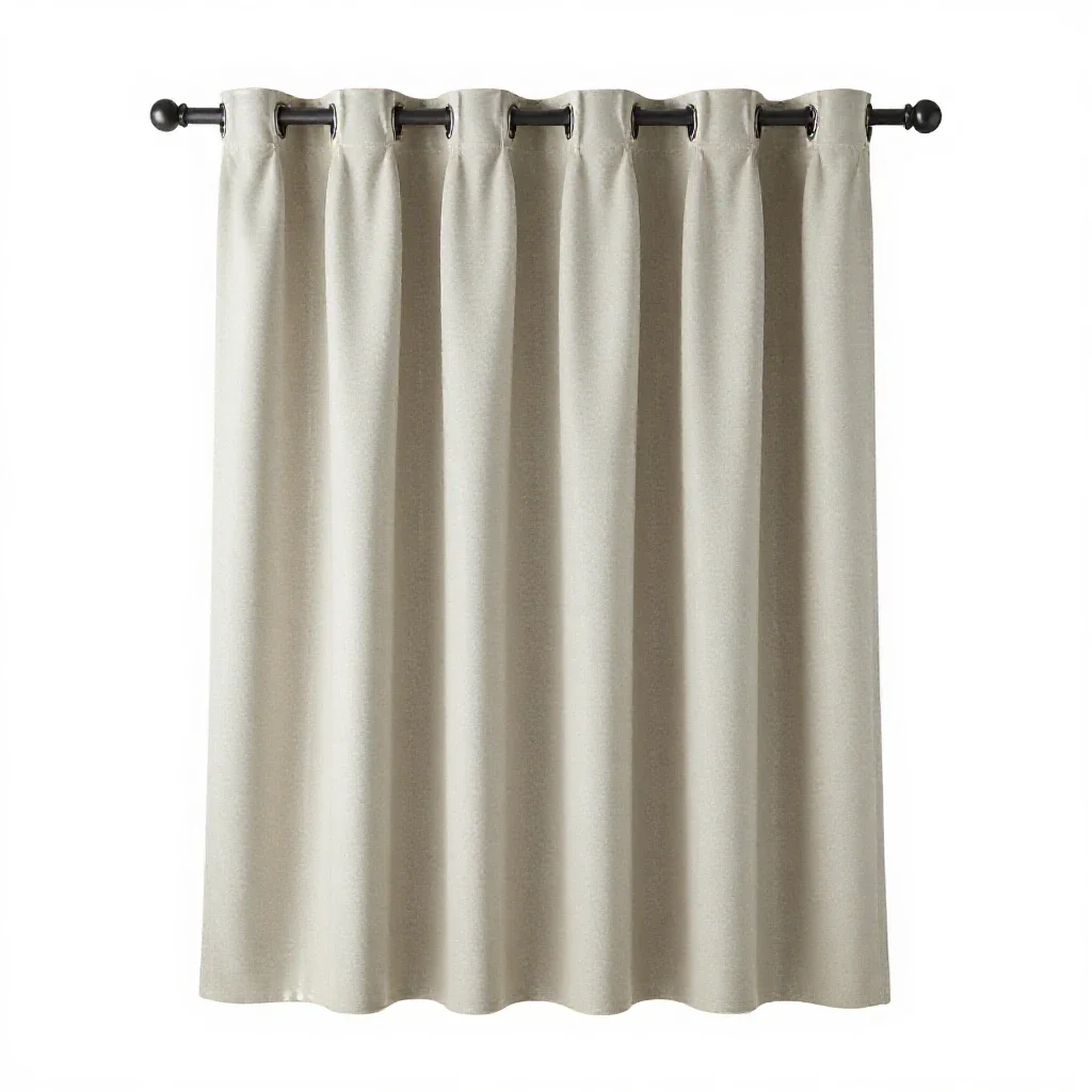Curtain isolated on a white background