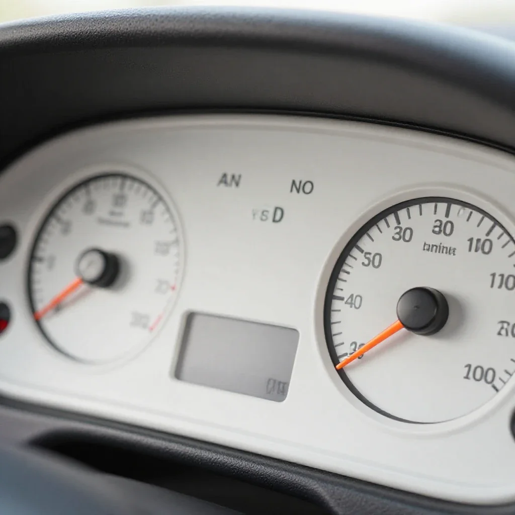 Dashboard isolated on a white background