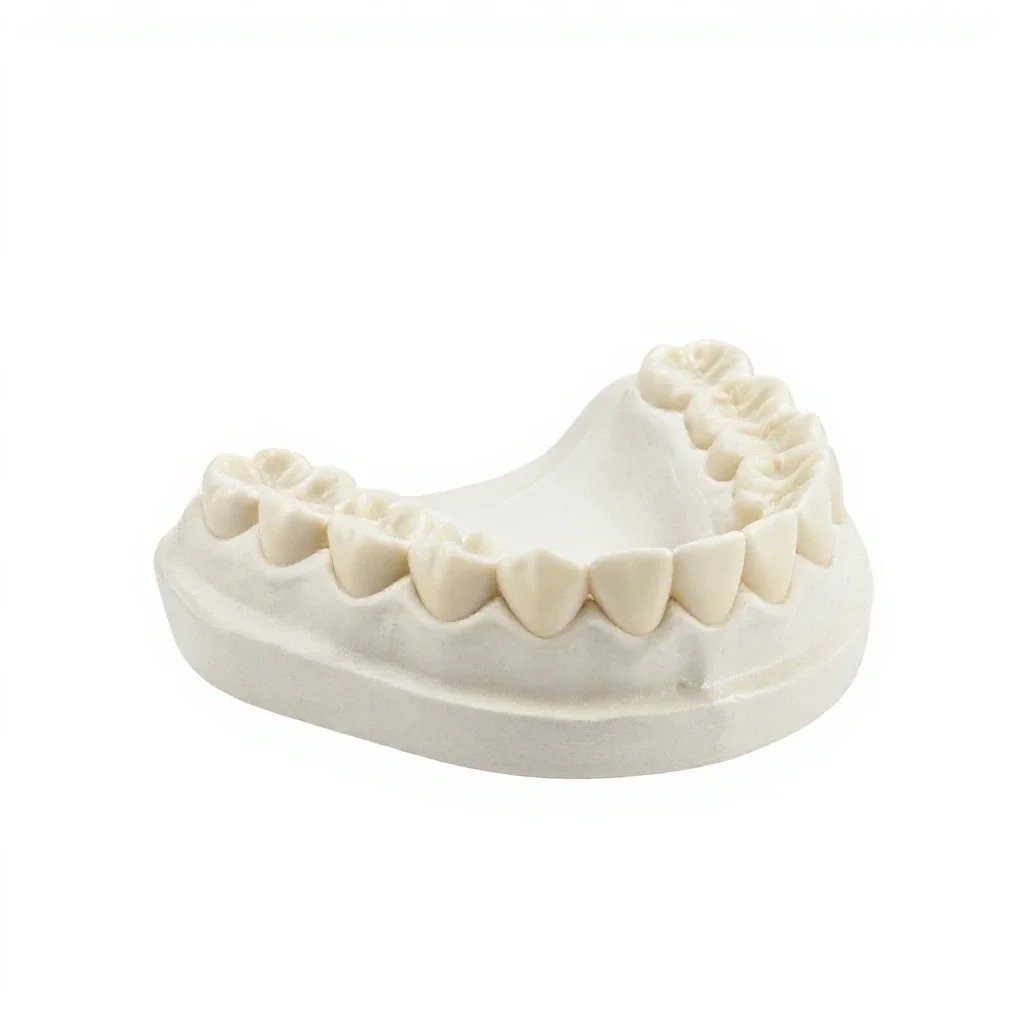 Denture isolated on a white background