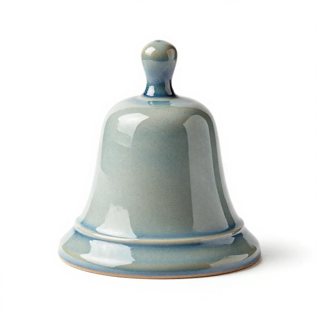 Dinner bell isolated on a white background