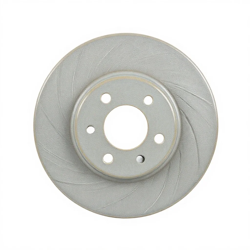 Disk brake isolated on a white background