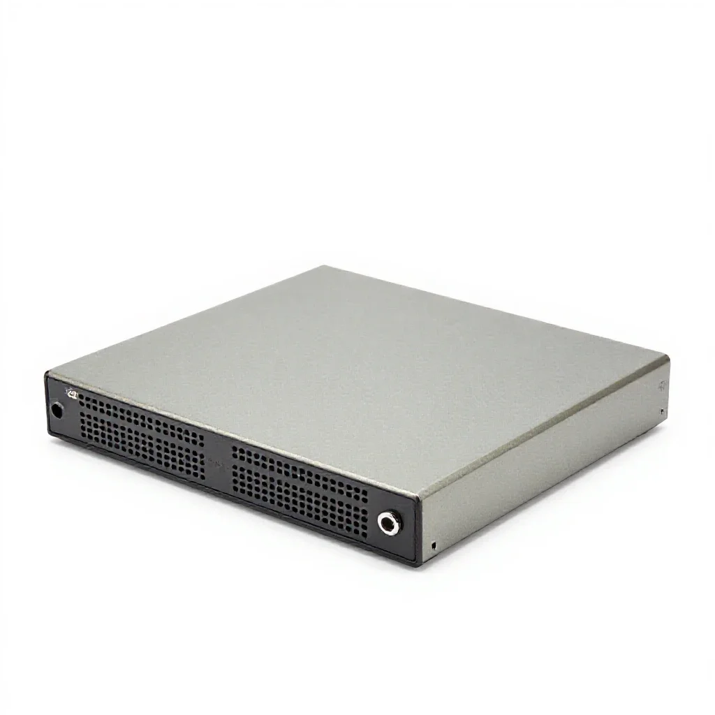 Disk controller isolated on a white background