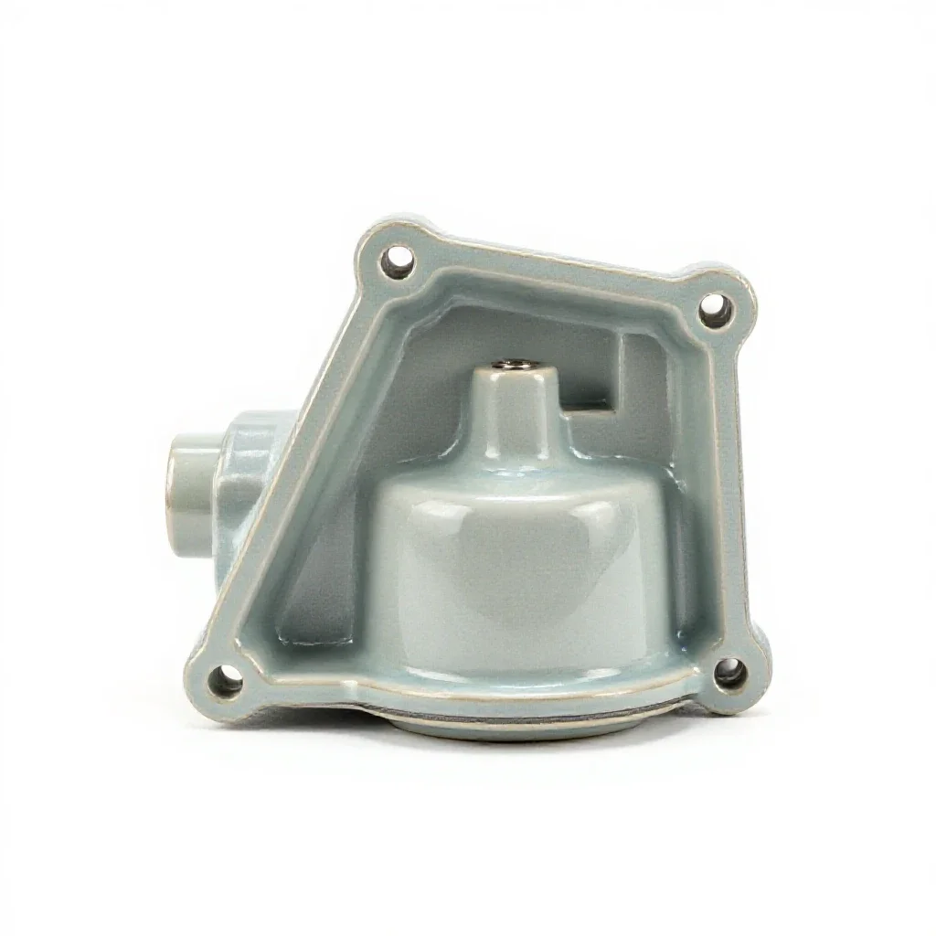 Distributor housing isolated on a white background