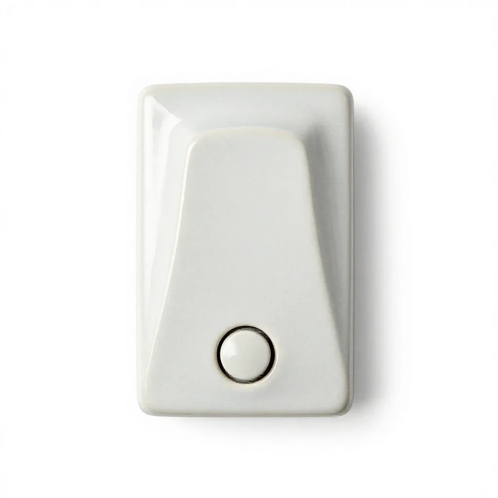 Doorbell isolated on a white background