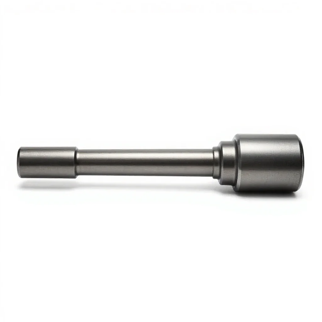 Driveshaft isolated on a white background