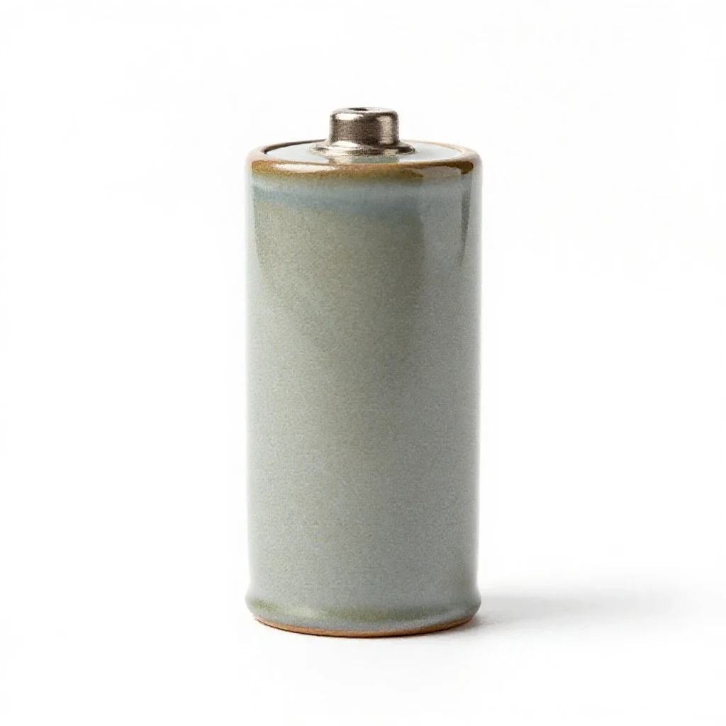 Dry cell isolated on a white background