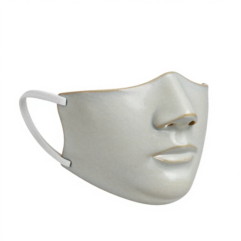 Face mask isolated on a white background