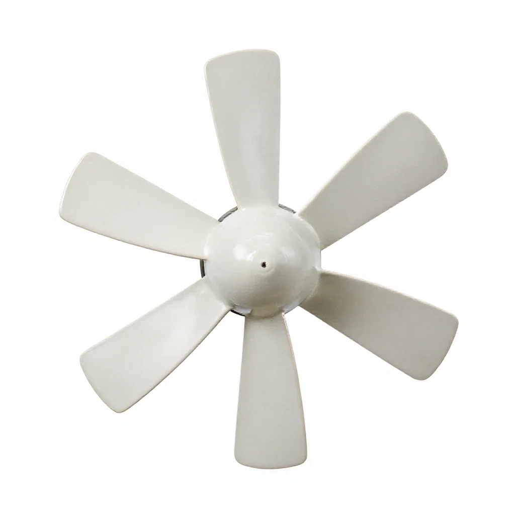 Fan blade isolated on a white background
