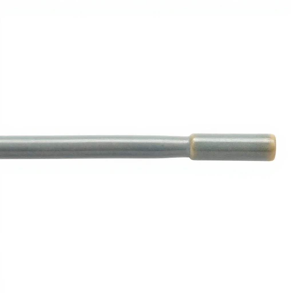Fiber optic cable isolated on a white background