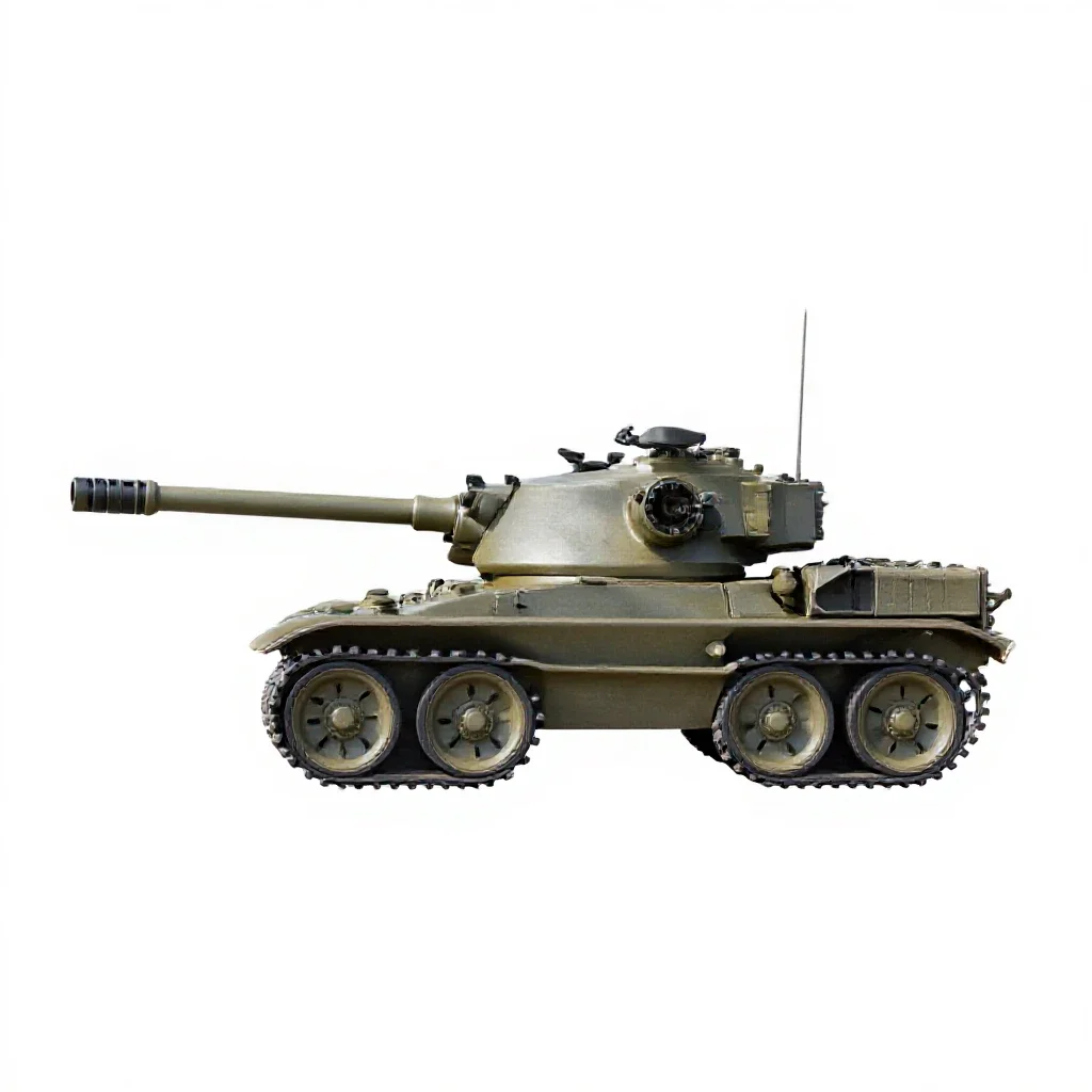 Field artillery isolated on a white background