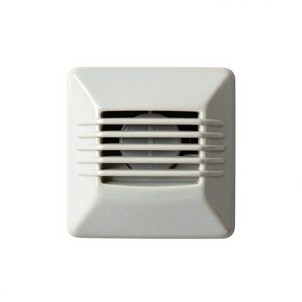 Fire alarm isolated on a white background