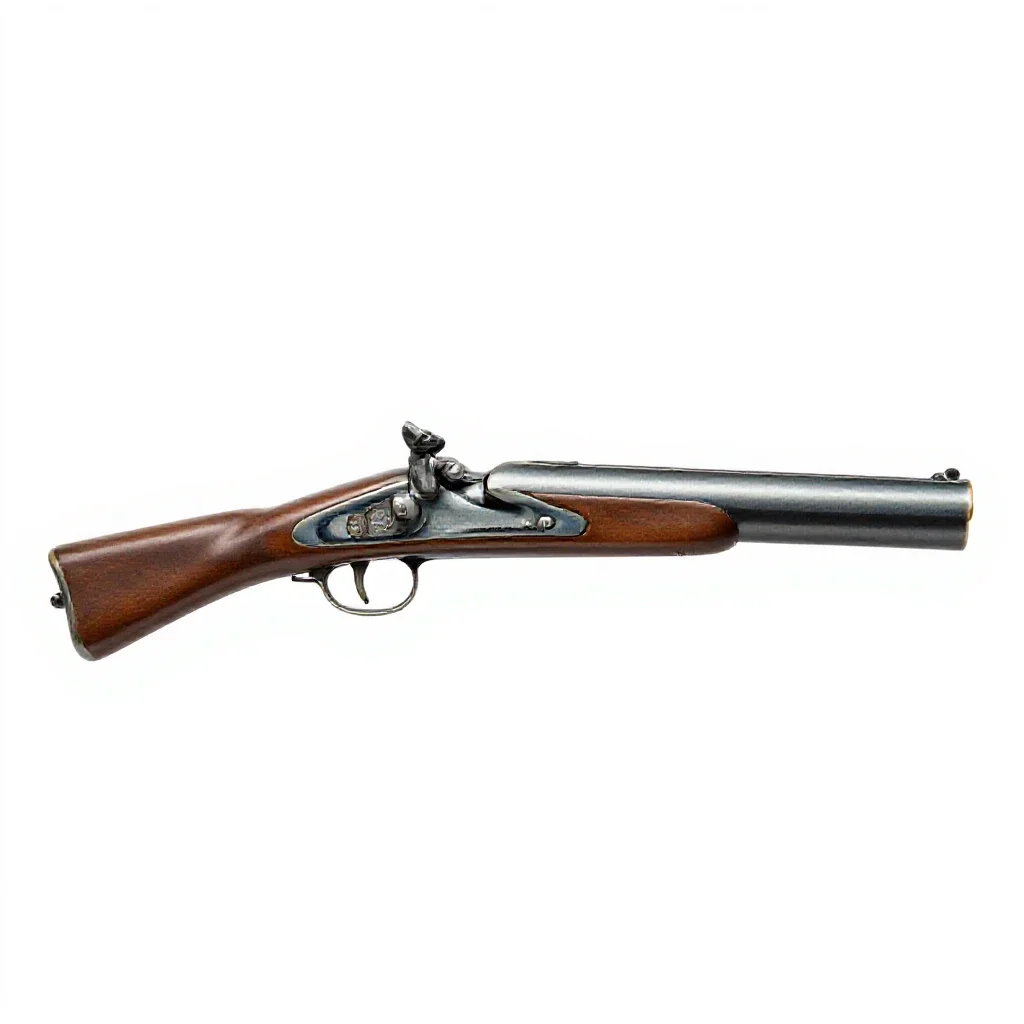 Flintlock isolated on a white background