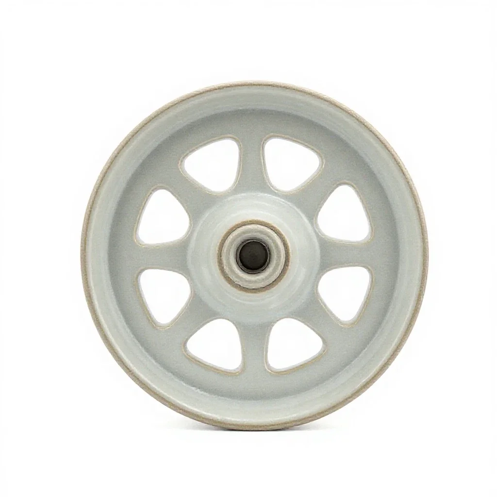 Fluid flywheel isolated on a white background