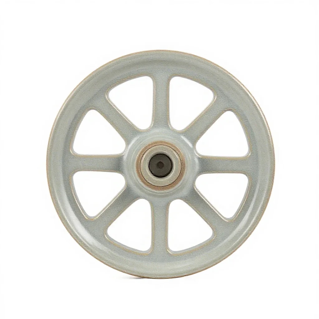 Flywheel isolated on a white background